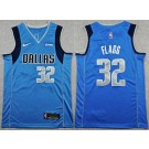 Men's Dallas Mavericks #32 Cooper Flagg Blue Sponsor Swingman Jersey