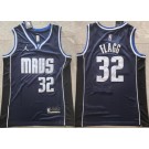 Men's Dallas Mavericks #32 Cooper Flagg Navy Statement Swingman Jersey