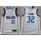 Men's Dallas Mavericks #32 Cooper Flagg White Swingman Jersey