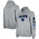 Men's Dallas Mavericks Gray 2023 City Edition Pullover Hoodie