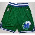 Men's Dallas Mavericks Green Classic Swingman Shorts