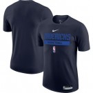 Men's Dallas Mavericks Navy 2022 Legend On Court Practice Performance T Shirt