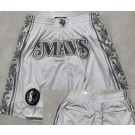 Men's Dallas Mavericks White 2024 City Just Don Shorts