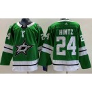 Men's Dallas Stars #24 Roope Hintz Green Authentic Jersey