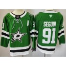 Men's Dallas Stars #91 Tyler Seguin Green Authentic Jersey