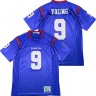 Men's DeMatha Catholic High School #9 Chase Young Blue Football Jersey