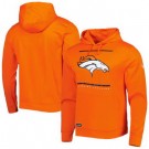Men's Denver Broncos Orange Printed Pullover Hoodie 302555