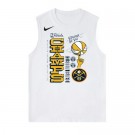 Men's Denver Nuggets Nuggets White 2023 Champions Tank Top 306004