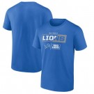 Men's Detroit Lions Blue NFL x Bud Light T Shirt
