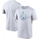 Men's Detroit Lions White Icon Performance T-Shirt