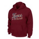 Men's Detroit Tigers Red Printed Pullover Hoodie