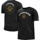Men's Golden State Warriors Black 2022 City Edition Brushed Jersey T Shirt