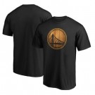 Men's Golden State Warriors Black Hardwood Premium T-Shirt