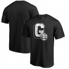 Men's Golden State Warriors Black Letterman T-Shirt