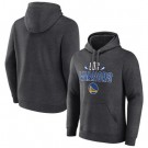 Men's Golden State Warriors Charcoal Noches Ene Be A Pullover Hoodie