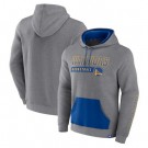 Men's Golden State Warriors Gray Off The Bench Color Block Pullover Hoodie