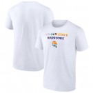 Men's Golden State Warriors White Pride T-Shirt