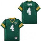 Men's Green Bay Packers #4 Brett Favre Green 75th 1993 Throwback Jersey