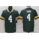 Men's Green Bay Packers #4 Favre Green Limited Green Vapor Jersey