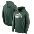 Men's Green Bay Packers Green 2021 NFC North Division Champions Trophy Collection Pullover Hoodie