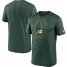 Men's Green Bay Packers Green Legend Icon T-Shirt