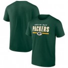 Men's Green Bay Packers Green Printed T Shirt 302340