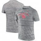 Men's Houston Cougars Gray Velocity Sideline Legend Performance T Shirt 201055