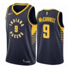 Men's Indiana Pacers #9 TJ McConnell Navy Icon Hot Press Jersey