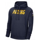 Men's Indiana Pacers Navy 2021 City Edition Essential Logo Pullover Hoodie