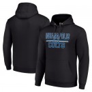 Men's Indianapolis Colts Starter Black Mesh Team Graphic Tri Blend Pullover Hoodie