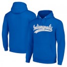 Men's Indianapolis Colts Starter Royal Tailsweep Pullover Hoodie