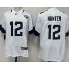 Men's Jacksonville Jaguars #12 Travis Hunter Limited White Vapor Jersey