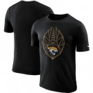 Men's Jacksonville Jaguars Black Fan Gear Icon Performance T-Shirt