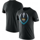 Men's Jacksonville Jaguars Black Fan Gear Modern Icon Performance T-Shirt