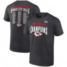 Men's Kansas City Chiefs Dark Gray Printed T Shirt 302480