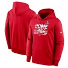 Men's Kansas City Chiefs Red 2024 LVIII Super Bowl Champions Pullover Hoodie 403201