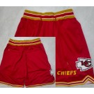 Men's Kansas City Chiefs Red Just Don Shorts