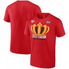 Men's Kansas City Chiefs Red Printed T Shirt 302470