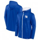 Men's Kentucky Wildcats Blue Ball Carrier Full Zip Hoodie