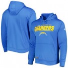 Men's Los Angeles Chargers Blue Printed Pullover Hoodie 302639