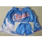 Men's Los Angeles Clippers Blue City Just Don Shorts