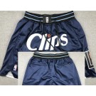 Men's Los Angeles Clippers Navy 2023 City Just Don Shorts