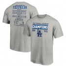 Men's Los Angeles Dodgers 2020 World Series Champions T Shirt 1011