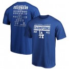 Men's Los Angeles Dodgers 2020 World Series Champions T Shirt 1013