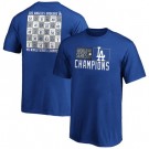 Men's Los Angeles Dodgers 2020 World Series Champions T Shirt 1057