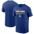 Men's Los Angeles Dodgers 2020 World Series Champions T Shirt 1067