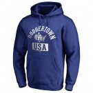 Men's Los Angeles Dodgers Blue Pullover Hoodie 250231