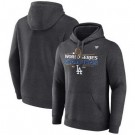 Men's Los Angeles Dodgers Dark Gray 2024 World Series Champions Pullover Hoodie 250202