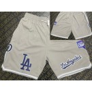 Men's Los Angeles Dodgers Gray 2022 Champions Three pockets Shorts