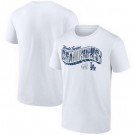 Men's Los Angeles Dodgers White 2024 World Series Champions T Shirt 250305
